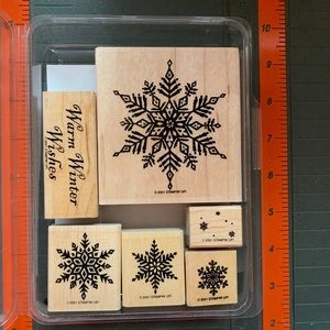 Stampin Up SNOWFLAKES